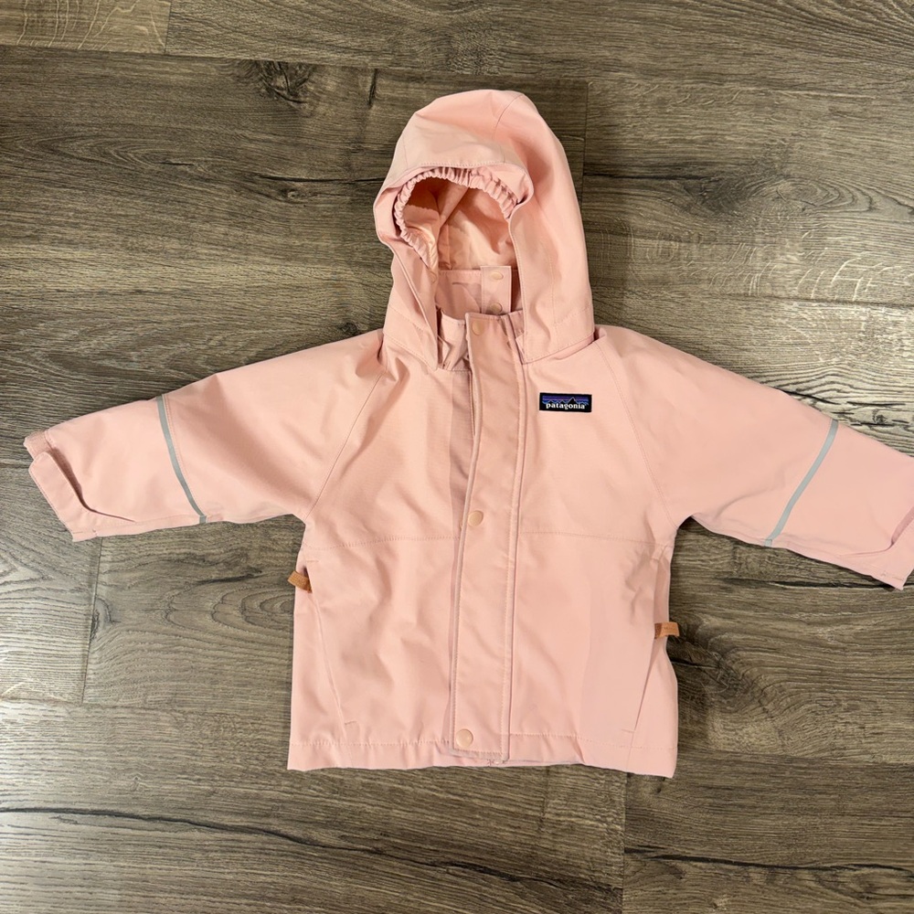 Patagonia Kids Light Pink Raincoat